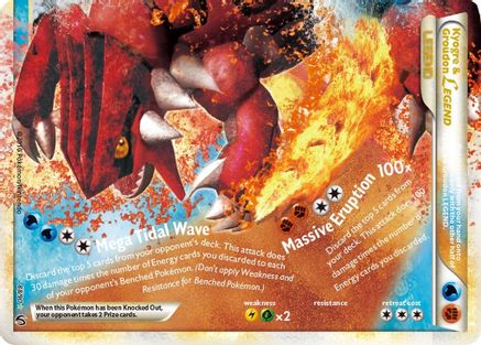 Image of Kyogre & Groudon Legend (Bottom) 088  - Holofoil Undaunted - Ultra Rare
