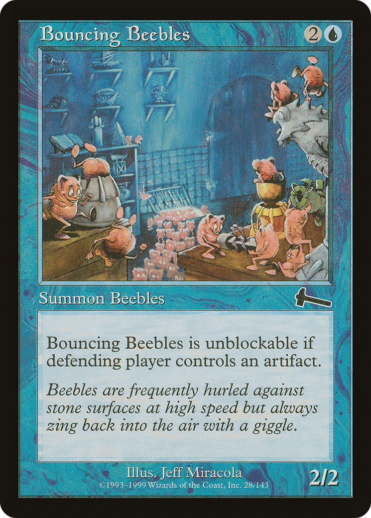 Image of Bouncing Beebles (ULG-028) - Urza's Legacy