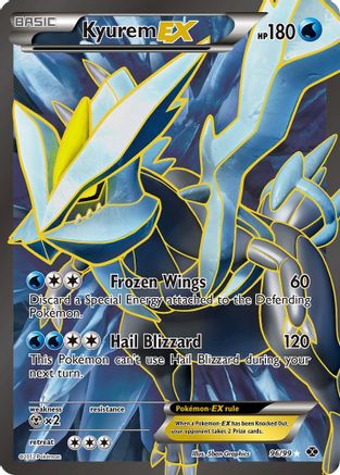 Image of Kyurem EX (96 Full Art) 096  - Holofoil Next Destinies - Ultra Rare