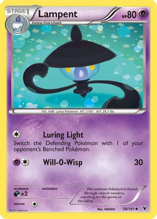 Image of Lampent 059  - Reverse Holofoil Noble Victories - Uncommon