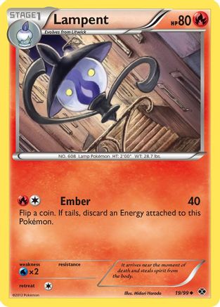 Image of Lampent 019  - Reverse Holofoil Next Destinies - Uncommon
