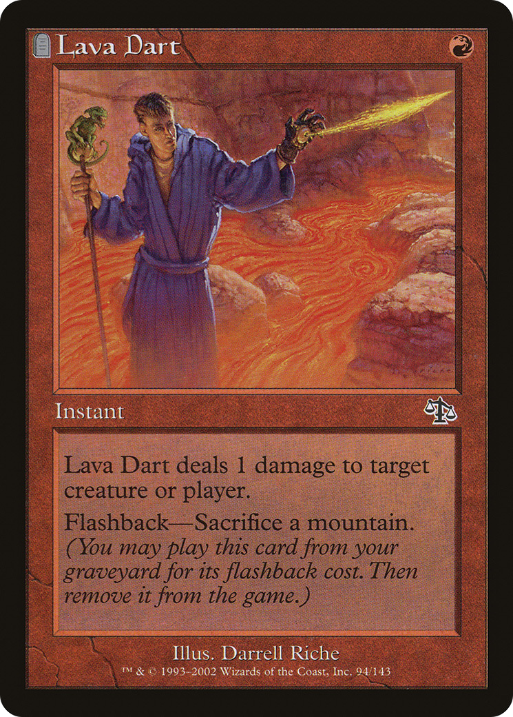 Image of Lava Dart (JUD-094) - Judgment: (tombstone)