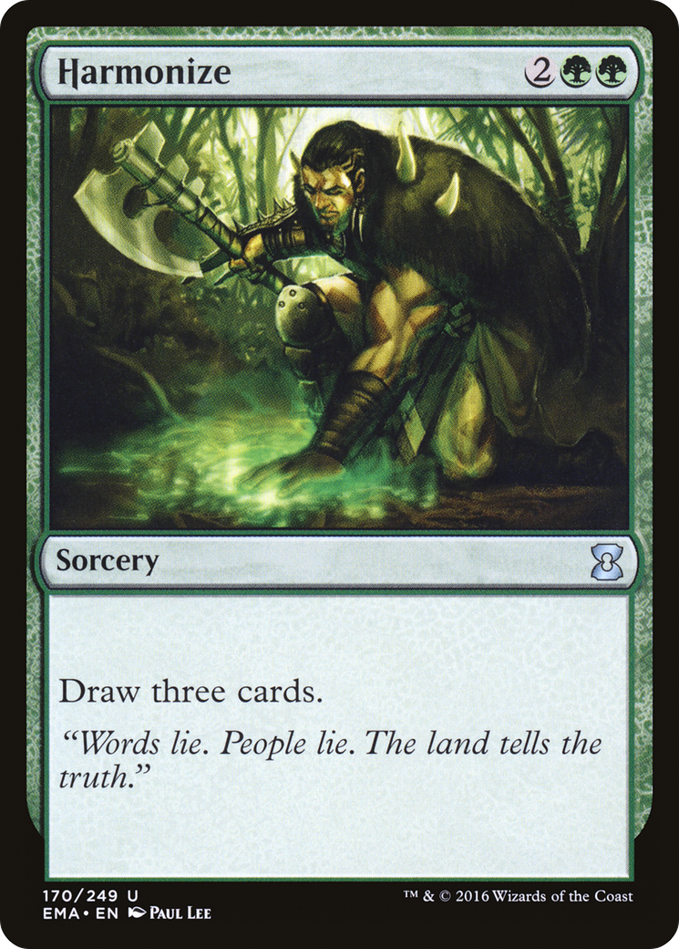 Image of Harmonize (EMA-170) - Eternal Masters Foil