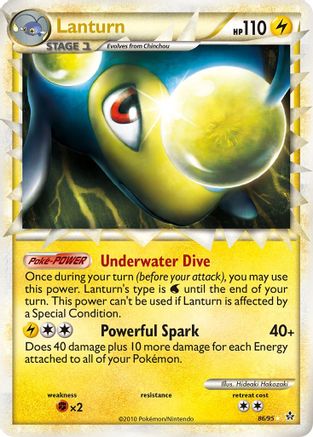 Image of Lanturn (Prime) 086  - Holofoil Unleashed - Ultra Rare