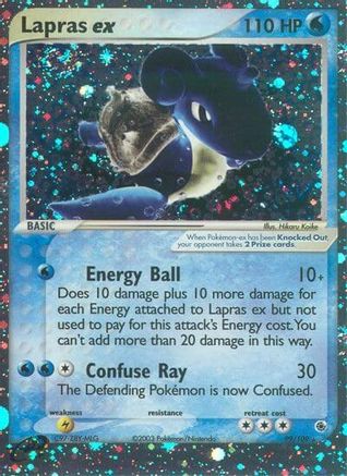 Image of Lapras ex 099/109  - Holofoil Ruby and Sapphire - Ultra Rare