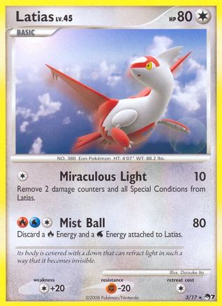 Image of Latias 003  - Holofoil POP Series 7 - Rare