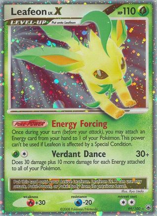 Image of Leafeon LV.X 099  - Holofoil Majestic Dawn - Ultra Rare