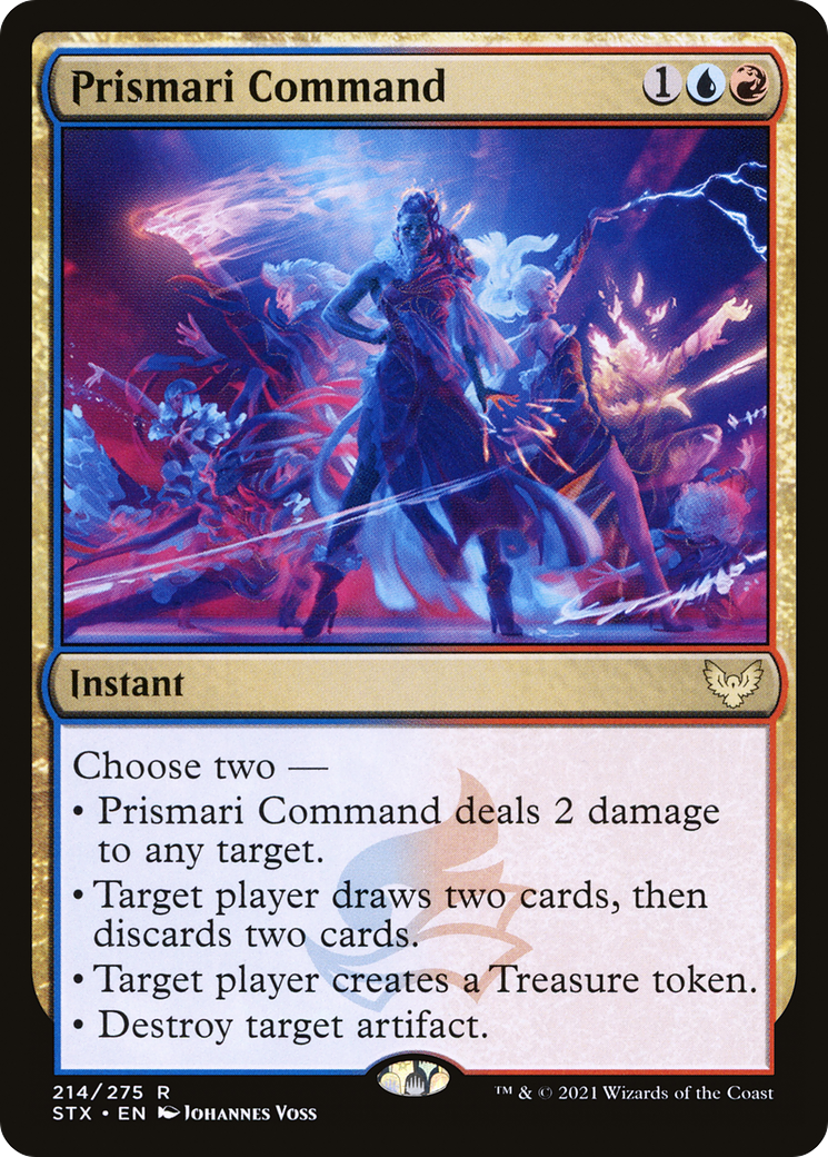 Image of Prismari Command (STX-214) - Strixhaven: School of Mages