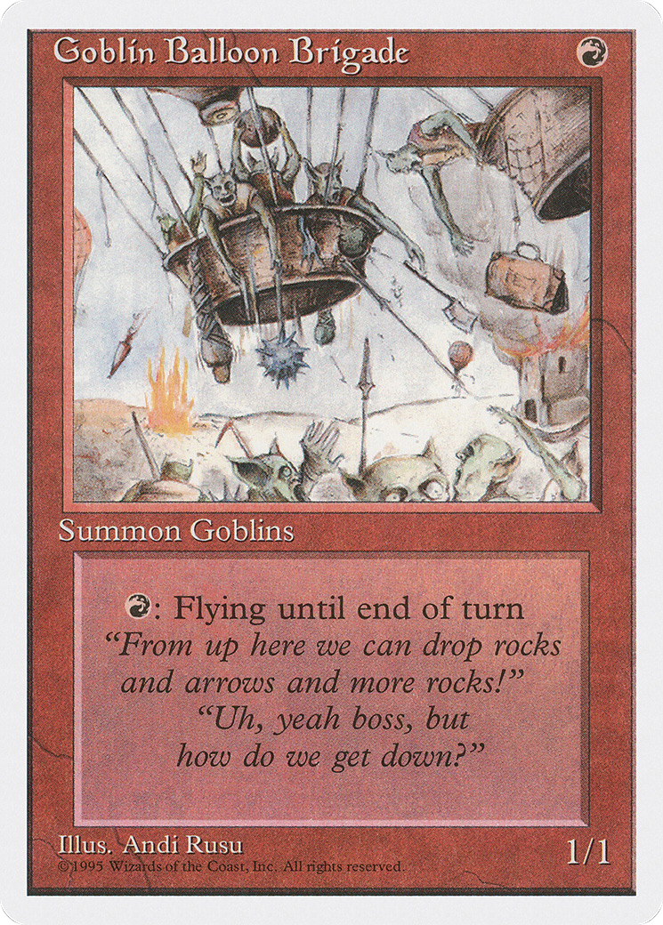 Image of Goblin Balloon Brigade (4ED-) - Fourth Edition