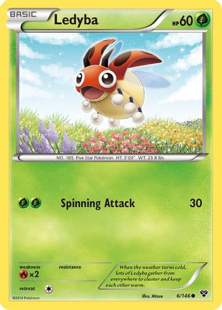 Image of Ledyba 006  XY Base Set - Common