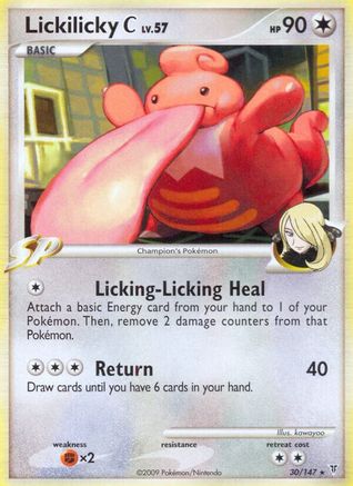 Image of Lickilicky C 030  - Reverse Holofoil Supreme Victors - Rare