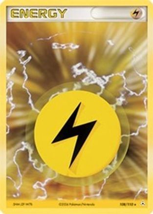 Image of Lightning Energy 108/110  - Holofoil Holon Phantoms - Holo Rare