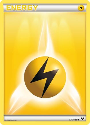 Image of Lightning Energy 135/146  XY Base Set - Common