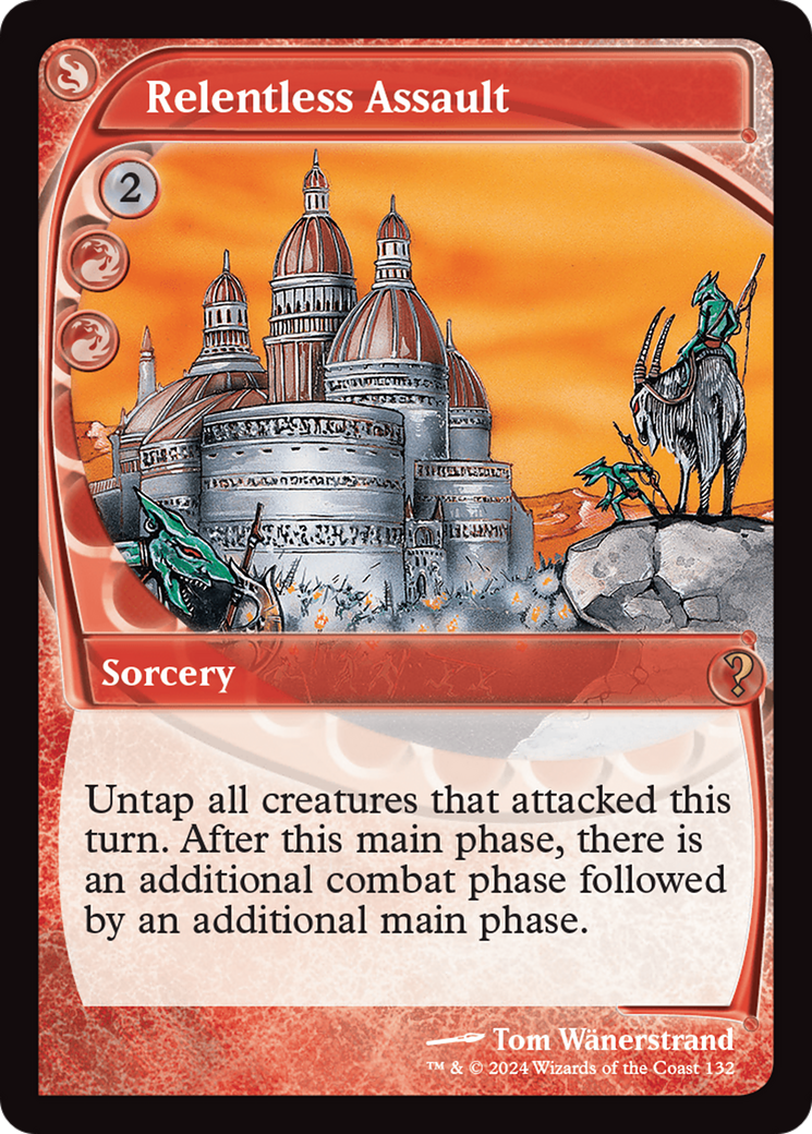 Image of Relentless Assault (Future Sight) (MB2-132) - Mystery Booster 2