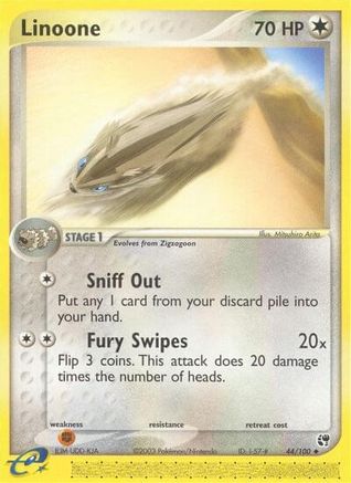 Image of Linoone 044/44  Sandstorm - Uncommon