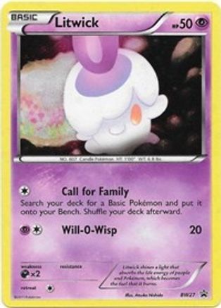 Image of Litwick BW27  - Holofoil Black and White Promos - Promo