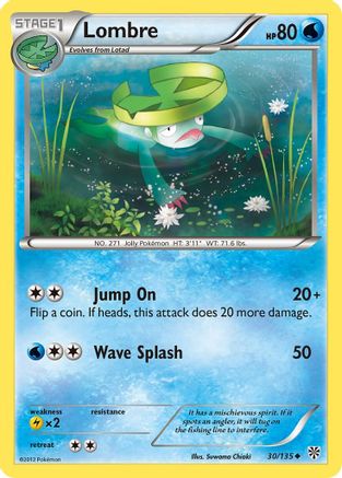 Image of Lombre 030  - Reverse Holofoil Plasma Storm - Uncommon