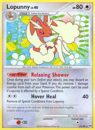 Image of Lopunny 021  Arceus - Rare
