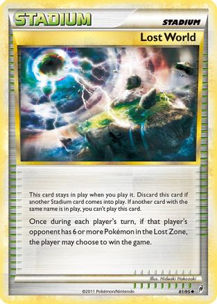 Image of Lost World 081  - Reverse Holofoil Call of Legends - Uncommon