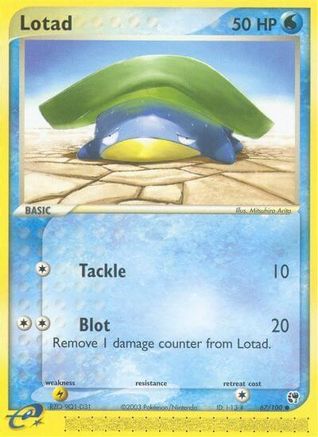 Image of Lotad 067/100  Sandstorm - Common