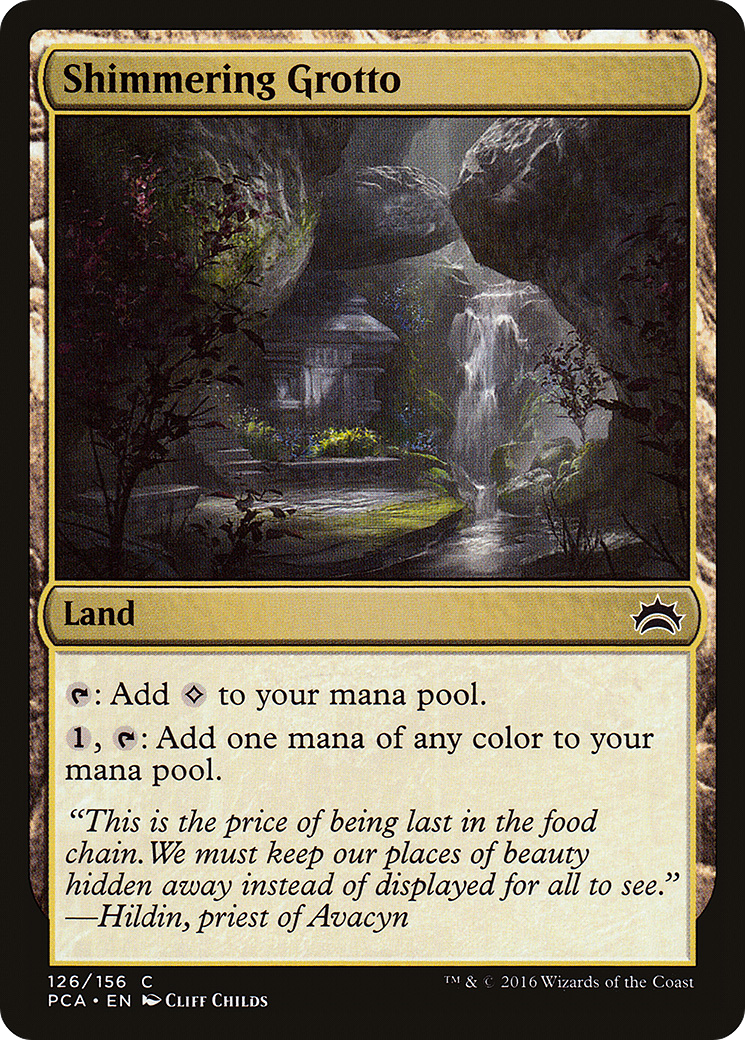 Image of Shimmering Grotto (PCA-126) - Planechase Anthology