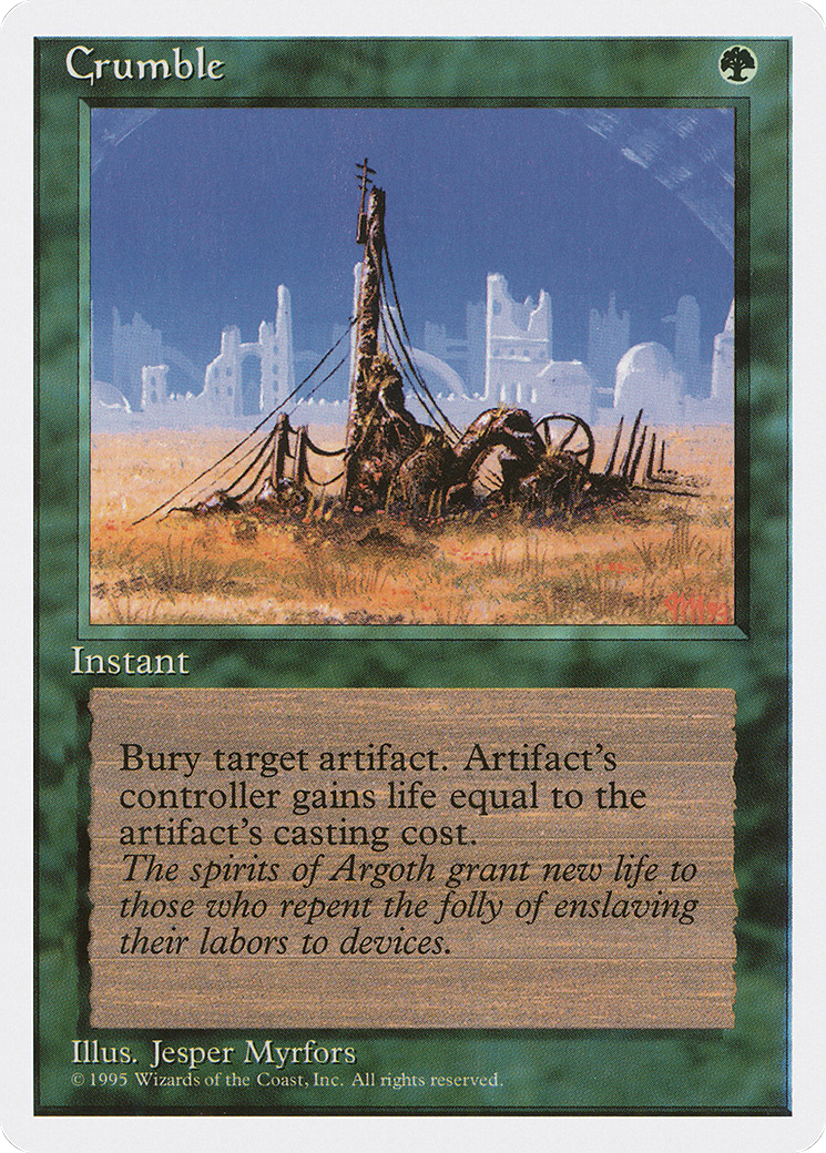Image of Crumble (4ED-) - Fourth Edition