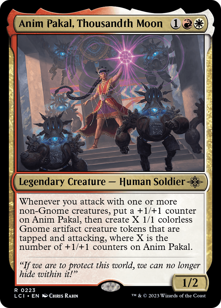 Image of Anim Pakal, Thousandth Moon (LCI-223) - The Lost Caverns of Ixalan