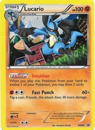 Image of Lucario BW85  - Holofoil Black and White Promos - Holo Rare