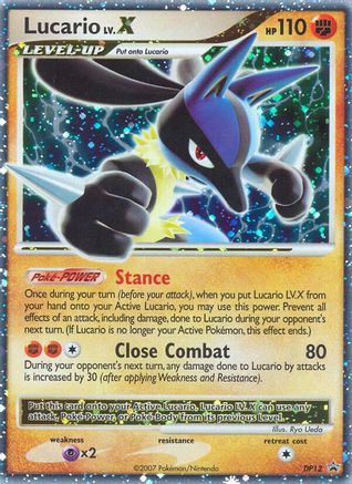 Image of Lucario LV.X DP12  - Holofoil Diamond and Pearl Promos - Promo