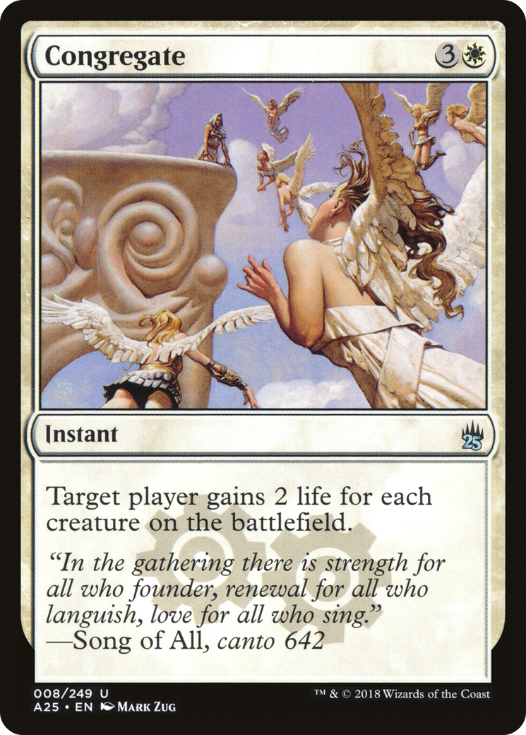 Image of Congregate (A25-008) - Masters 25 Foil