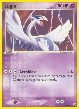 Image of Lugia 029  - Reverse Holofoil Unseen Forces - Rare