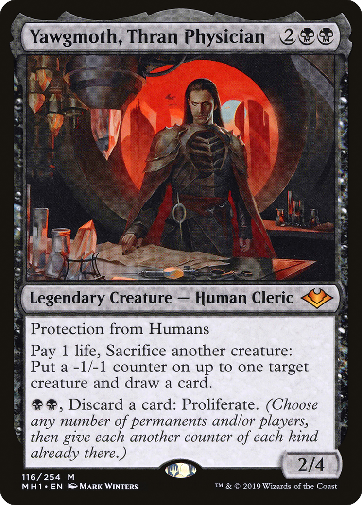 Image of Yawgmoth, Thran Physician (MH1-116) - Modern Horizons