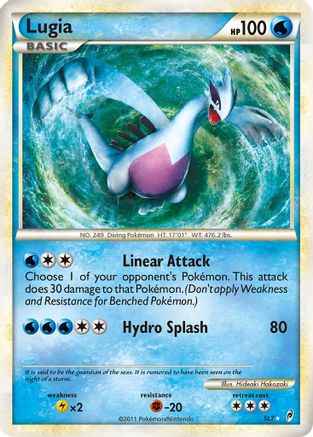 Image of Lugia (Shiny) SL7  - Holofoil Call of Legends - Shiny Holo Rare