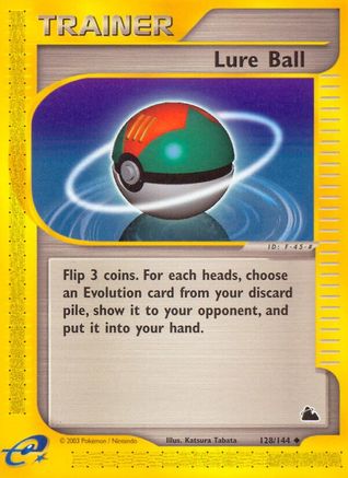 Image of Lure Ball 128  - Reverse Holofoil Skyridge - Uncommon
