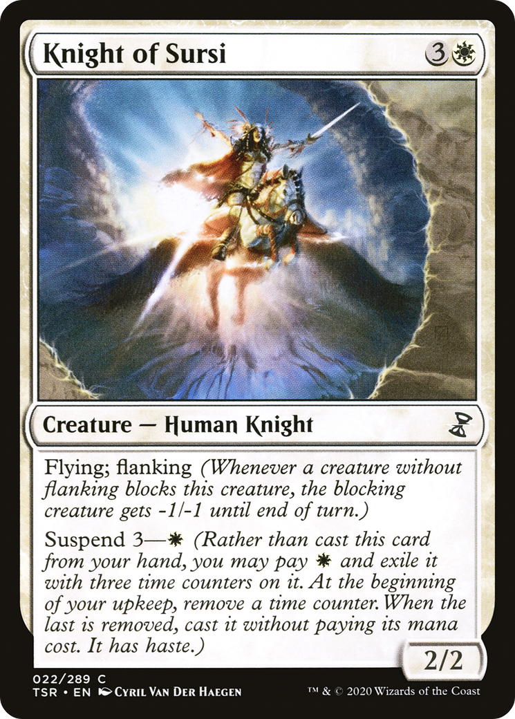 Image of Knight of Sursi (TSR-022) - Time Spiral Remastered