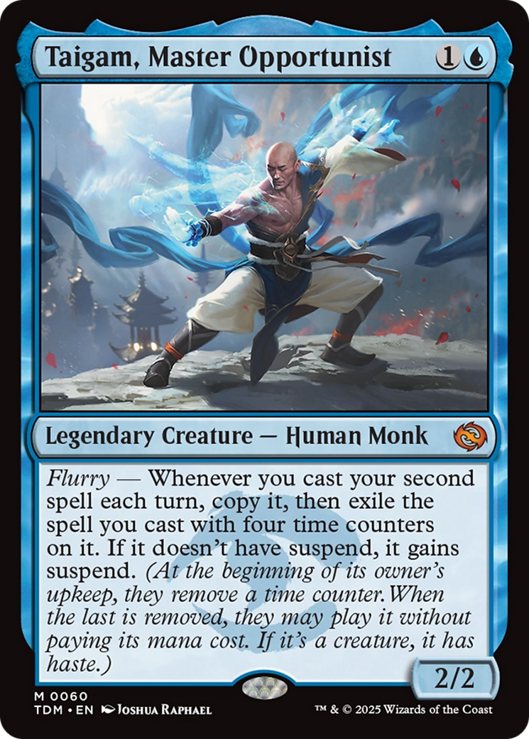 Image of Taigam, Master Opportunist (TDM-060) - Tarkir: Dragonstorm Foil