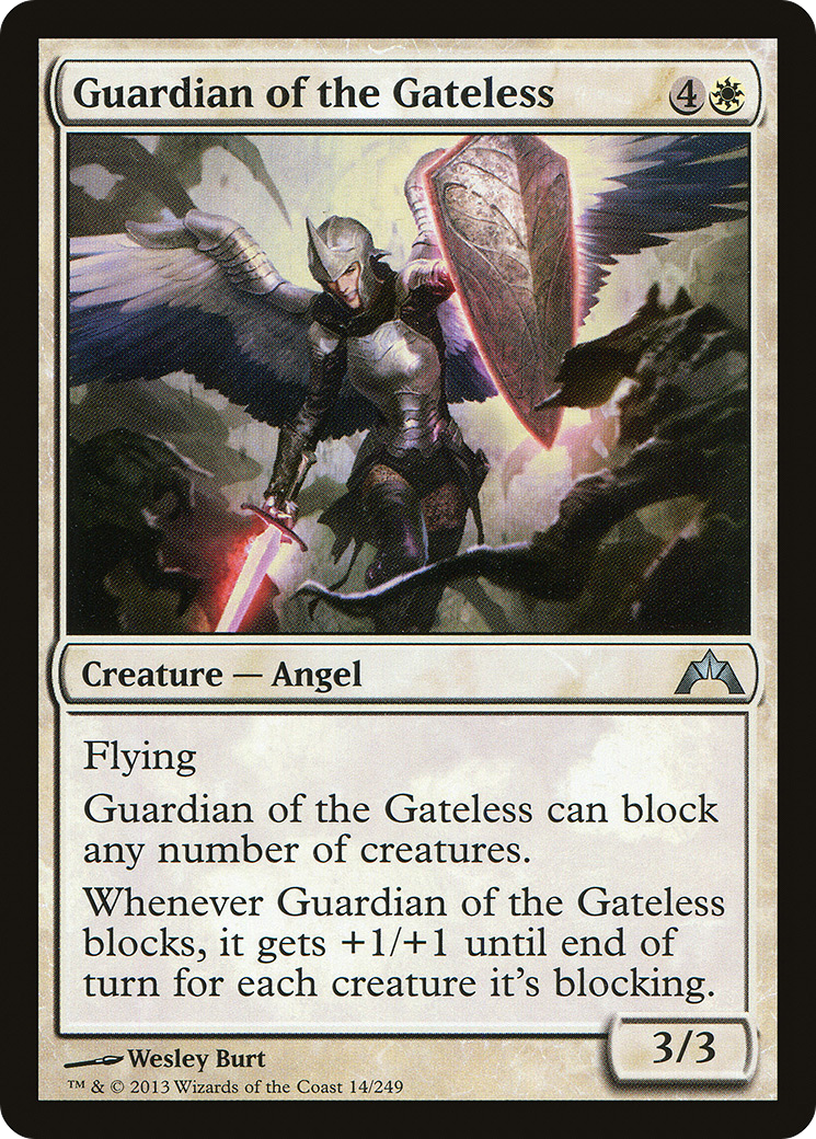 Image of Guardian of the Gateless (GTC-014) - Gatecrash Foil