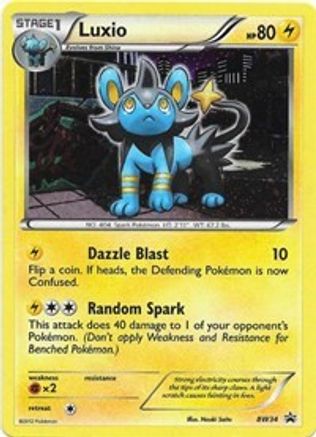 Image of Luxio BW34  - Holofoil Black and White Promos - Holo Rare