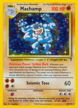 Image of Machamp 015  - Reverse Holofoil Legendary Collection - Holo Rare