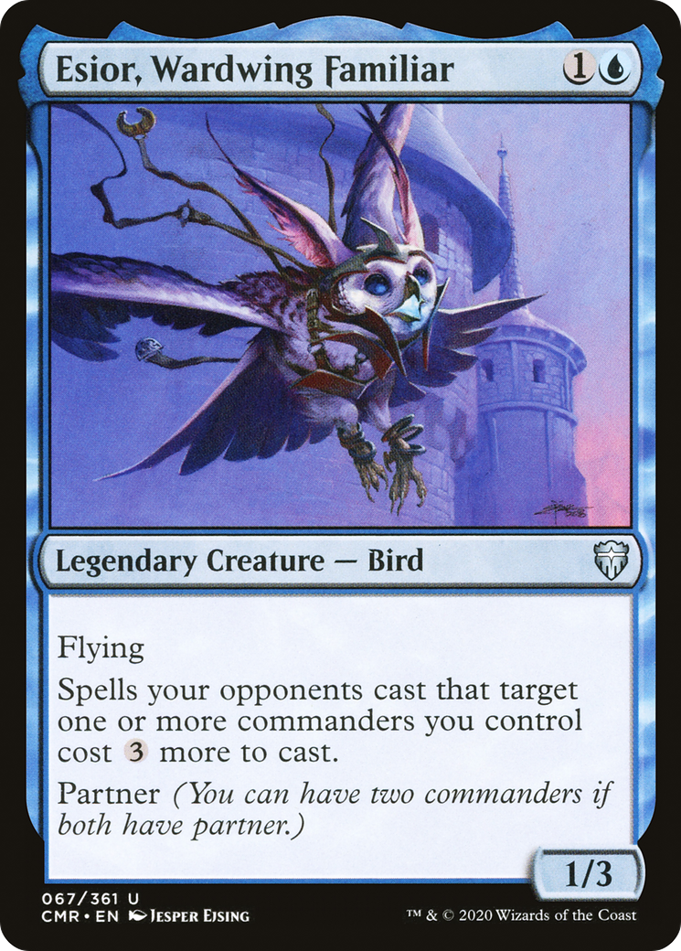 Image of Esior, Wardwing Familiar (CMR-067) - Commander Legends