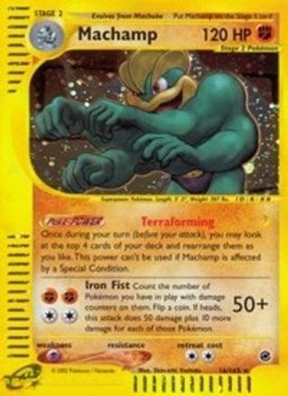 Image of Machamp (16) 016  - Holofoil Expedition - Holo Rare