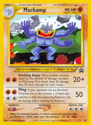 Image of Machamp 043/53  WoTC Promo - Promo