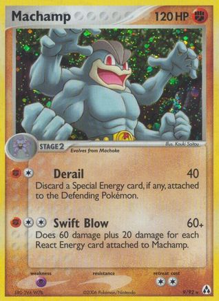 Image of Machamp 009  - Holofoil Legend Maker - Holo Rare