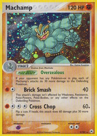 Image of Machamp 009  - Reverse Holofoil Hidden Legends - Holo Rare