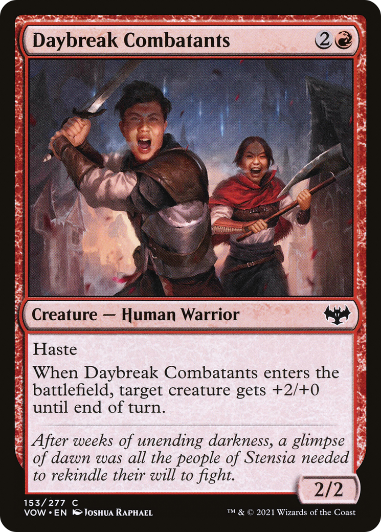 Image of Daybreak Combatants (VOW-153) - Innistrad: Crimson Vow