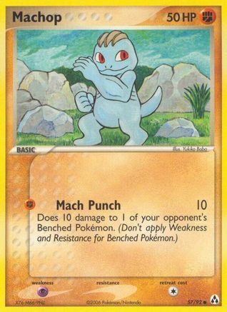 Image of Machop 057/92  Legend Maker - Common