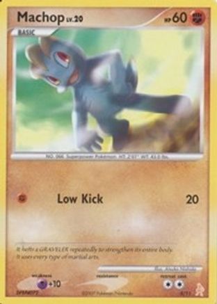 Image of Machop 005  DP Trainer Kit Manaphy & Lucario - Common