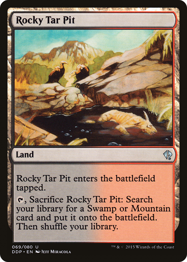 Image of Rocky Tar Pit (DDP-069) - Duel Decks: Zendikar vs. Eldrazi