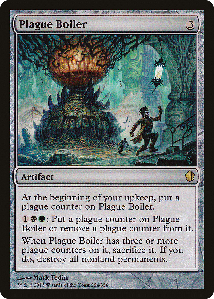 Image of Plague Boiler (C13-254) - Commander 2013