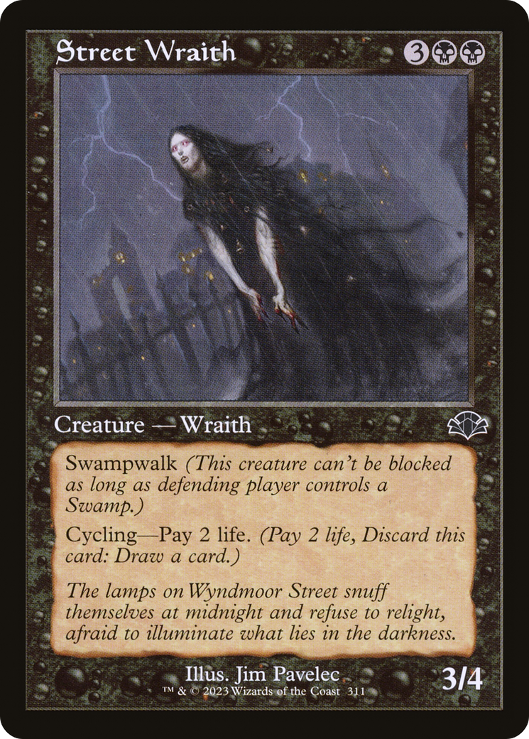 Image of Street Wraith (Retro Frame) (DMR-311) - Dominaria Remastered